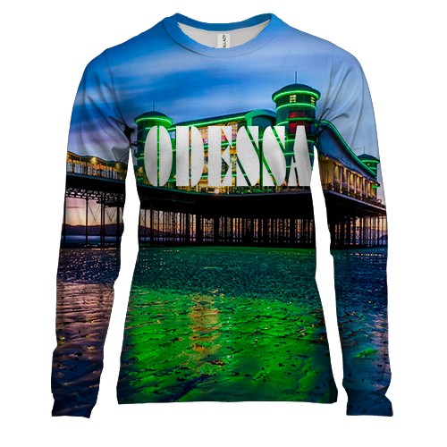 Жіночий 3D лонгслів Одесса