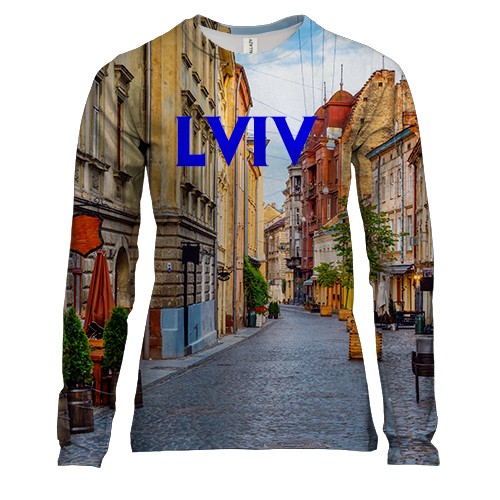 Жіночий 3D лонгслів Львів