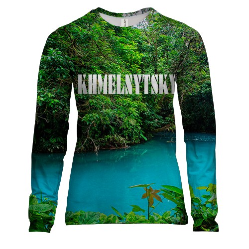 Жіночий 3D лонгслів Хмельницький