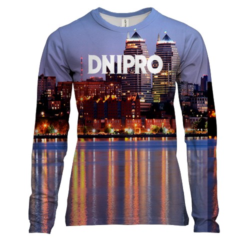 Жіночий 3D лонгслів Дніпро