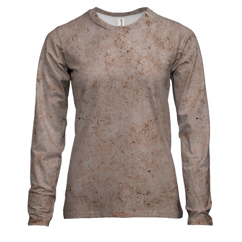 Женский 3D лонгслив "Бумага"