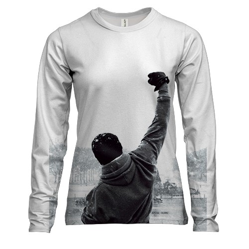 Жіночий 3D лонгслів Роккі Бальбоа