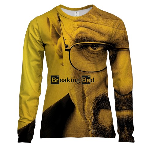 Женский 3D лонгслив Breaking Bad