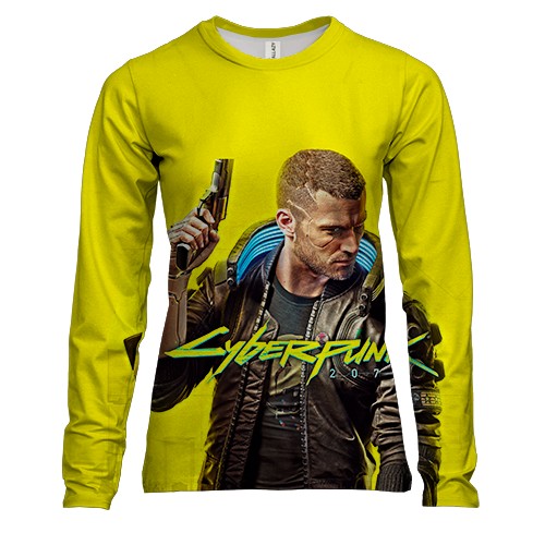 Жіночий 3D лонгслів Cyberpunk