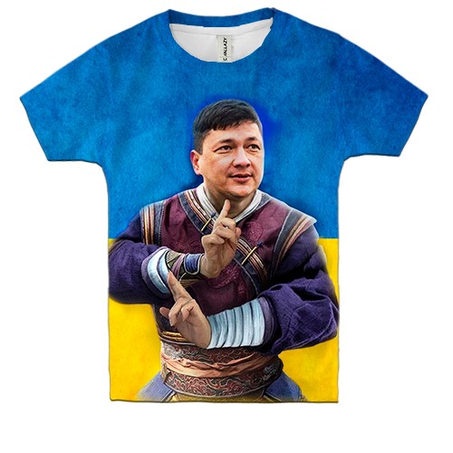 Детская 3D футболка Ким (Marvel Style)