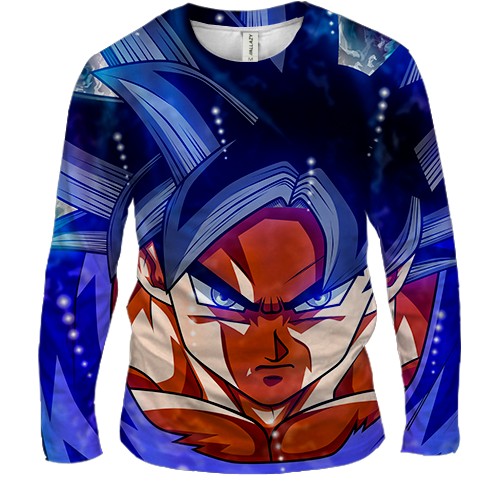 Мужской 3D лонгслив Goku anime