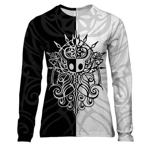 Жіночий 3D лонгслів Hollow Knight: Silksong, logo