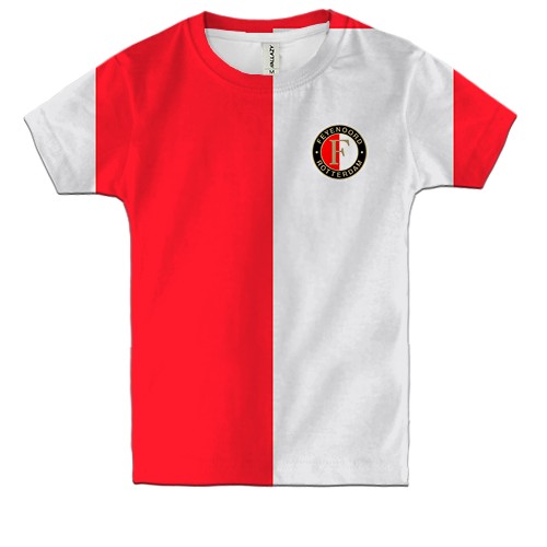 Детская 3D футболка форма ФК Феенорд