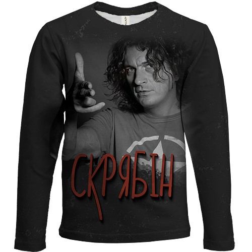 Детский 3D лонгслив "Скрябин"