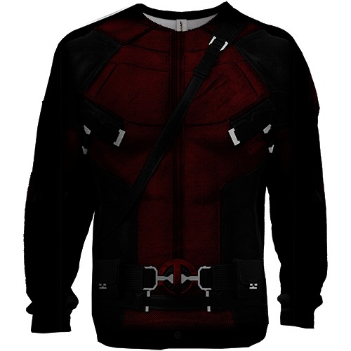 3D світшот "Костюм Дедпула"