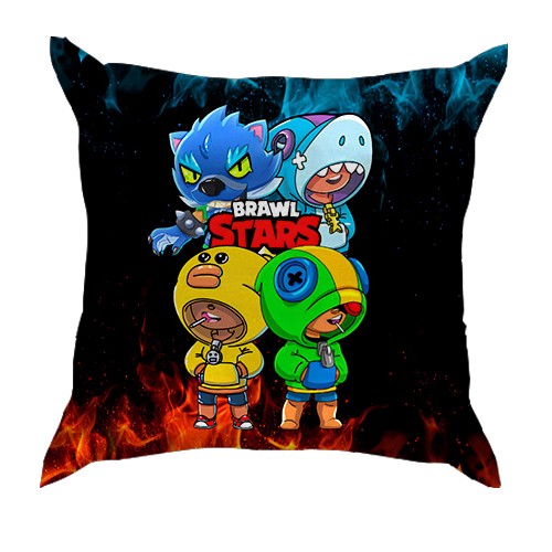 3D подушка "Brawl Stars" Fire