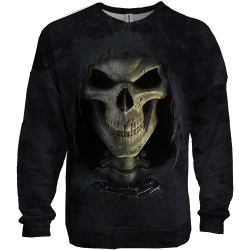 3D світшот Прорив черепа (2)