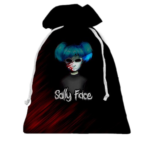 3D Подарунковий мішечок Саллі у закривавленій масці - SALLY FACE