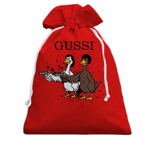 3D Подарочный мешочек GUSSI "Криминально чтиво"