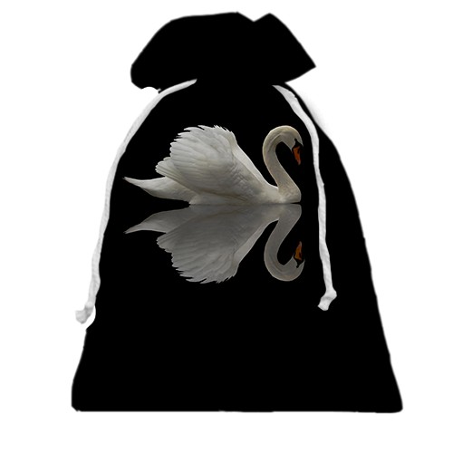 3D Подарунковий мішечок з лебедем