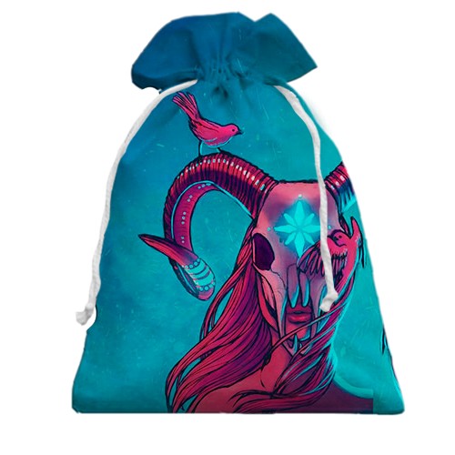 3D Подарочный мешочек со знаком зодиака Овен