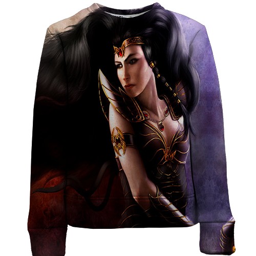 Дитячий 3D світшот з Чудо-Жінкою