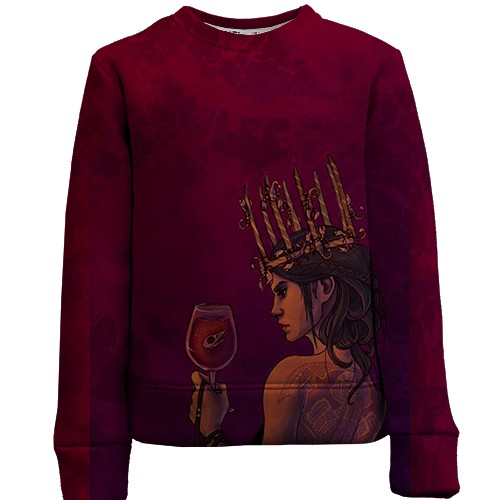 Детский 3D свитшот со знаком зодиака Скорпион