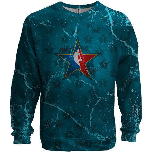 3D світшот з логотипом NBA