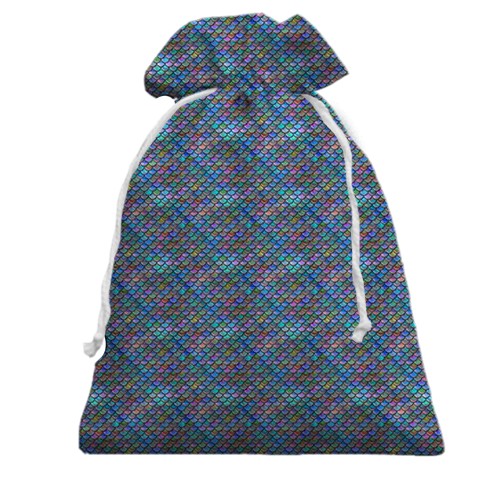 3D Подарунковий мішечок з текстурою луски