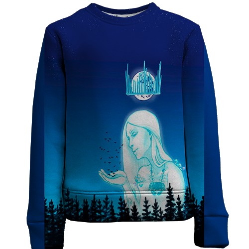 Дитячий 3D світшот зі знаком зодіаку Рак