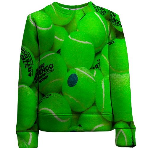 Дитячий 3D світшот з тенісними м