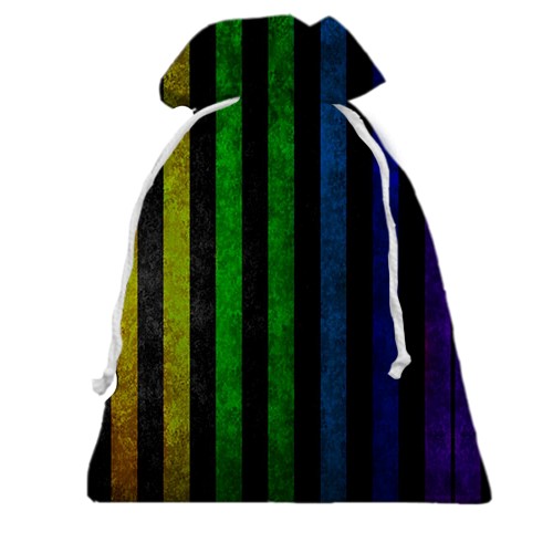 3D Подарунковий мішечок з райдужними смужками