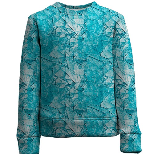 Детский 3D свитшот со стеклом