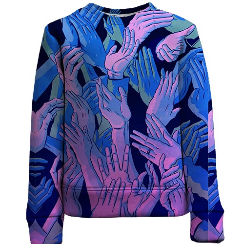 Дитячий 3D світшот з руками