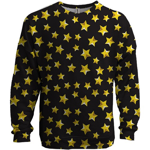 3D світшот з зірками