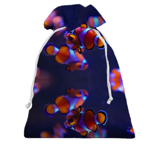 3D Подарунковий мішечок з рибками клоунами