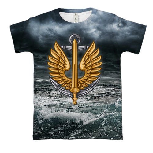 3D футболка Морская пехота