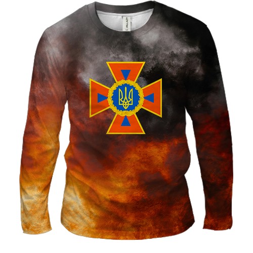 Мужской 3D лонгслив ДСНС (2)