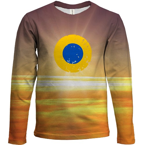 Детский 3D лонгслив Ukrainian air force