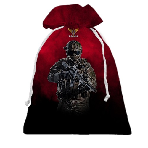 3D Подарочный мешочек ДШВ