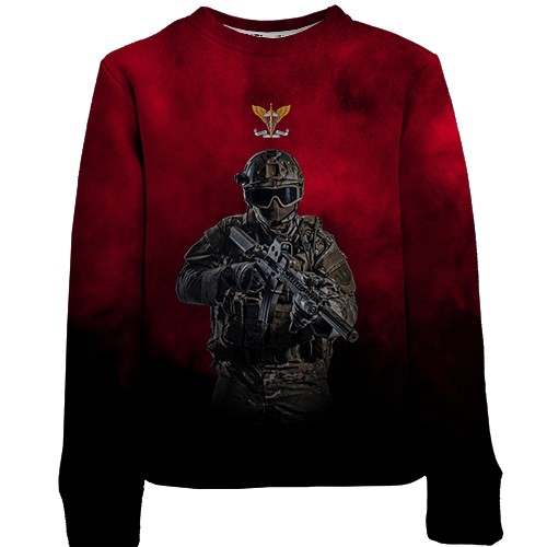 Дитячий 3D світшот ДШВ