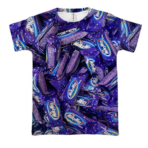 3D футболка "MilkyWay" цукерка