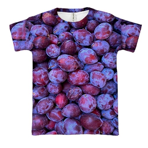 3D футболка Слива