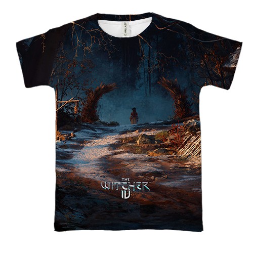 3D футболка The Witcher IV Scenery