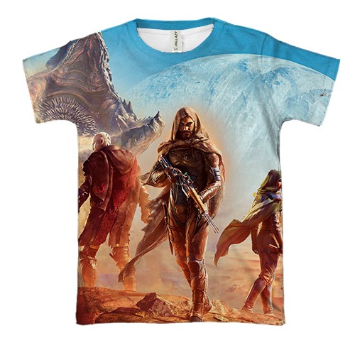 3D футболка DUNE game