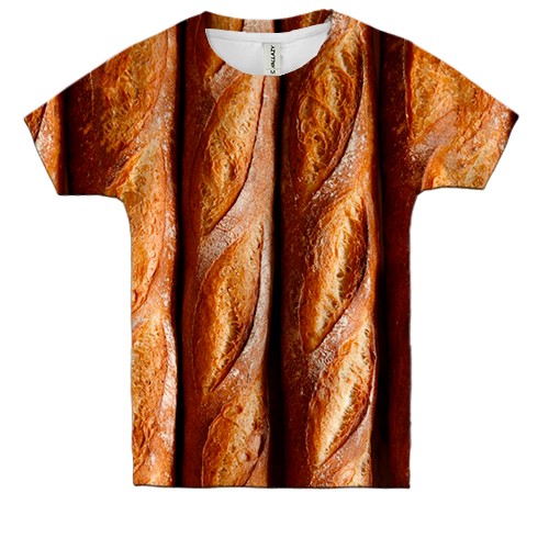 Дитяча 3D футболка Багети