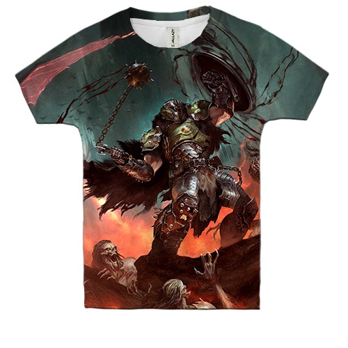 Дитяча 3D футболка DOOM "The Dark Ages"