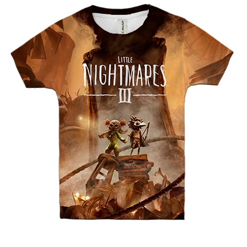 Детская 3D футболка Little Nightmares III