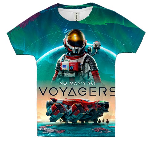 Детская 3D футболка No Man