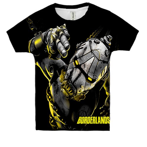 Детская 3D футболка Borderlands 4