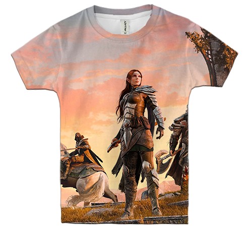 Детская 3D футболка TESO Worm Cult