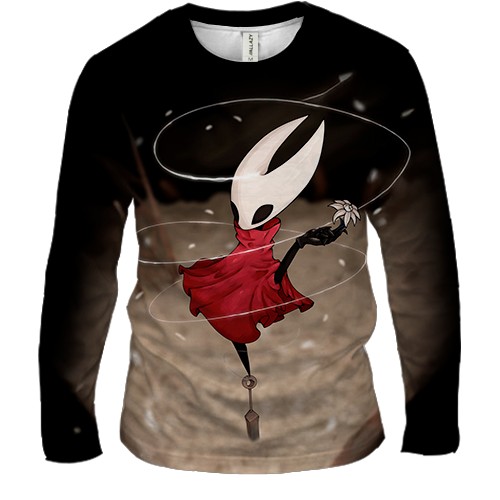 Чоловічий 3D лонгслів Hornet - "Hollow Knight: Silksong"