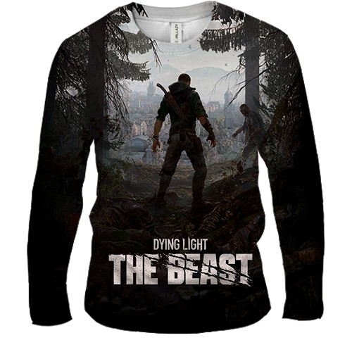 Мужской 3D лонгслив Dying Light The Beast