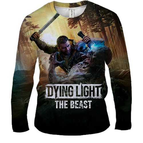 Чоловічий 3D лонгслів Dying Light 3