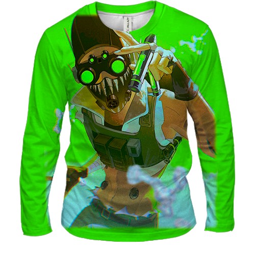 Чоловічий 3D лонгслів Apex Legends - Octane